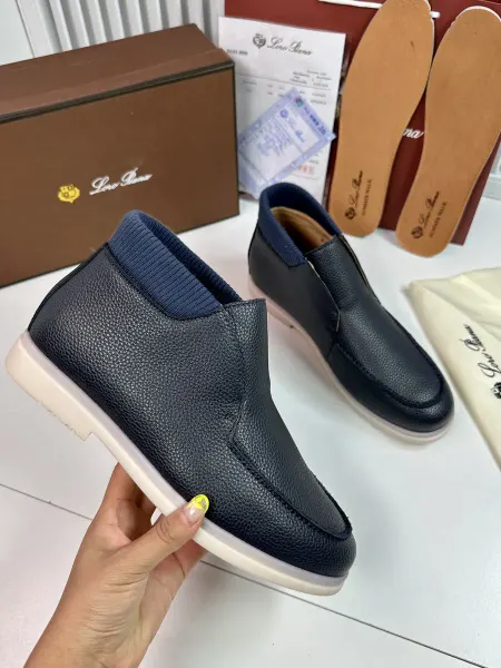 LoroPiana Лоферы полуботинки демисезонные кожа