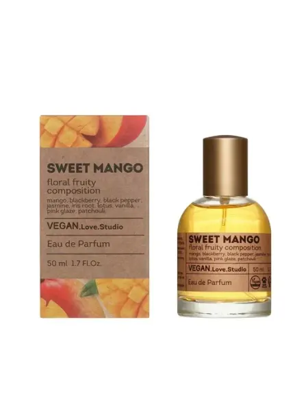 Vegan Love Studio Парфюмерная вода для женщин Sweet Mango, 50мл