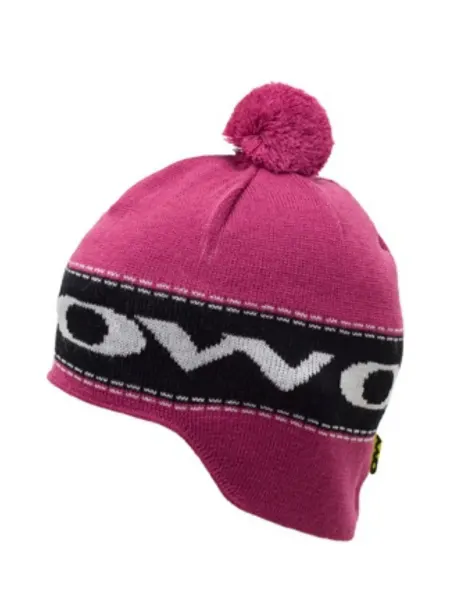 One Way Шапка спортивная OW LUGANO PINK с помпоном