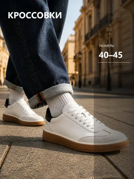 LUXEONARY Кеды из натуральной кожи