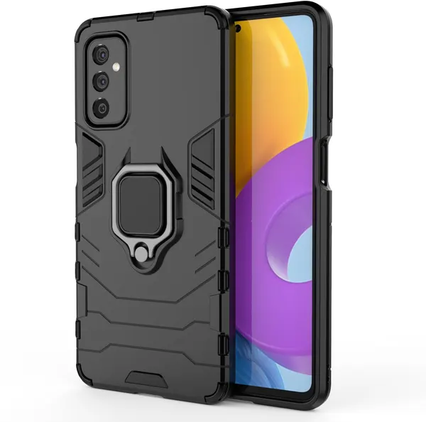 Чехол противоударный для Samsung M52 / Самсунг М52 (Черный)