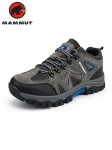 Кроссовки Mammut Мужские ботинки для треккинга, бега и кемпинга. Прочные, водонепроницаемые, дышащие. Большие размеры,Анатомическая стелька, защита голеностопа.