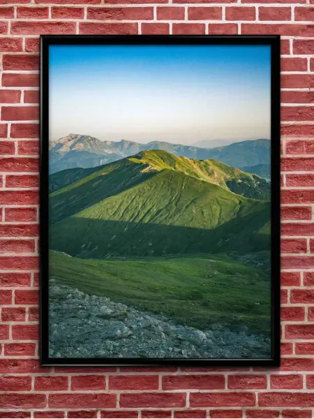 Poster Maniac Плакат, Постер Горы, А3 (фотопанно, постер на стену)