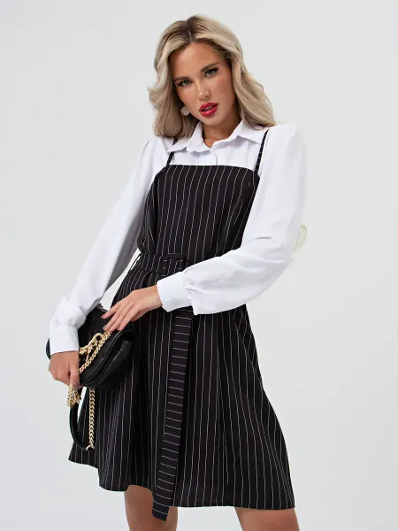 Manika style Платье сарафан с блузкой