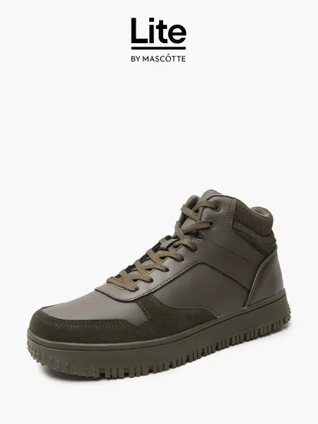 Mascotte Кеды мужские зимние натуральная кожа