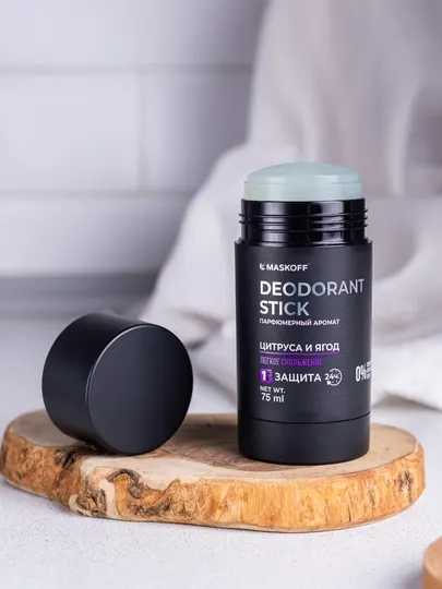 Гелевый дезодорант стик MASKOFF, 75 гр