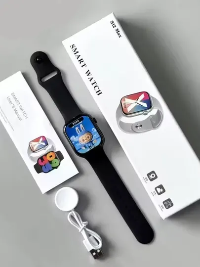 Умные часы S11 PRO и S12 Max с беспроводной зарядкой