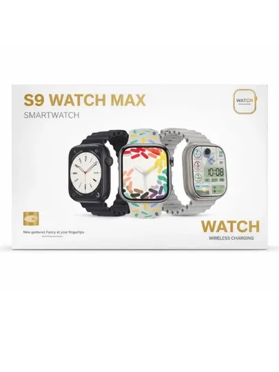 Смарт-часы S9 Watch Max — сочетание современных технологий и стиля.