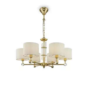 Люстра подвесная с абажурами Maytoni MOD088PL-06BS