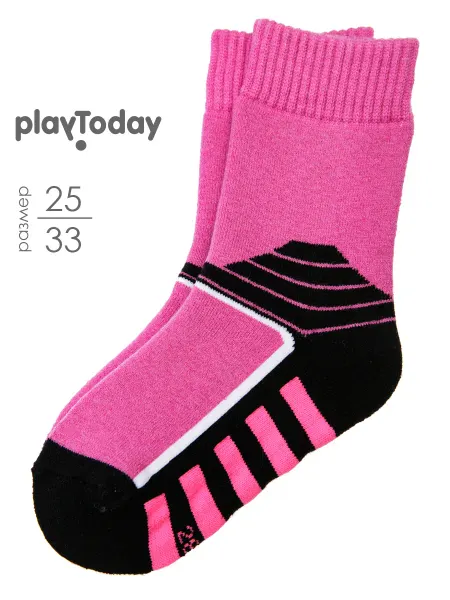 PlayToday Низкие махровые термоноски линейки Merino wool,зимние