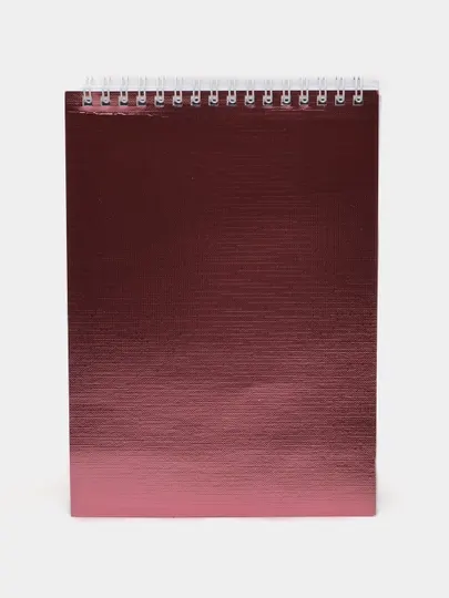 Блокнот в клетку METALLIC, 80 л, А5ф