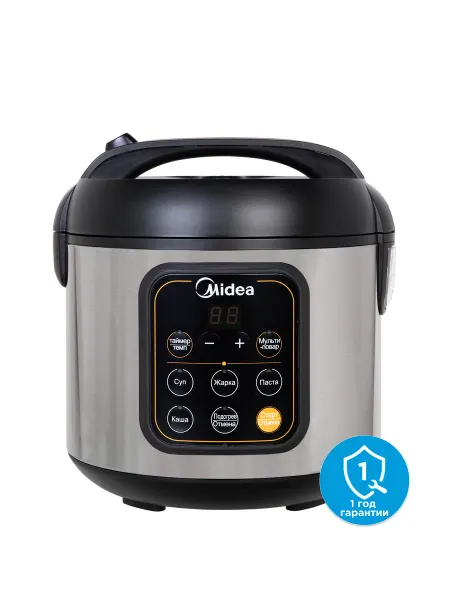 Midea Мини-мультиварка MPC-6033, 2 л, антипригарное покрытие