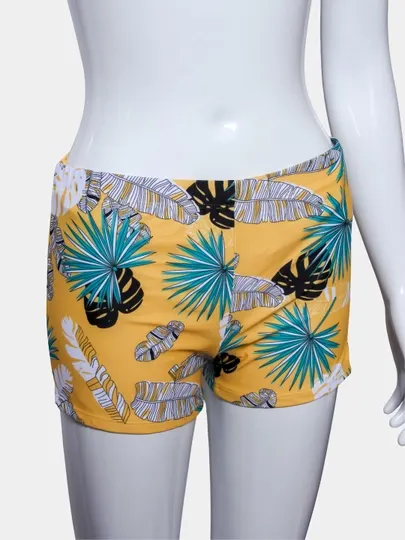 Женский купальник-платье Mina Tropicana ML, off-shoulder, с шортами, бюст 88-96 см