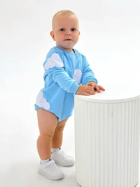 Mini-Mishka Боди для новорожденных малышей толстовка оверсайз хлопок