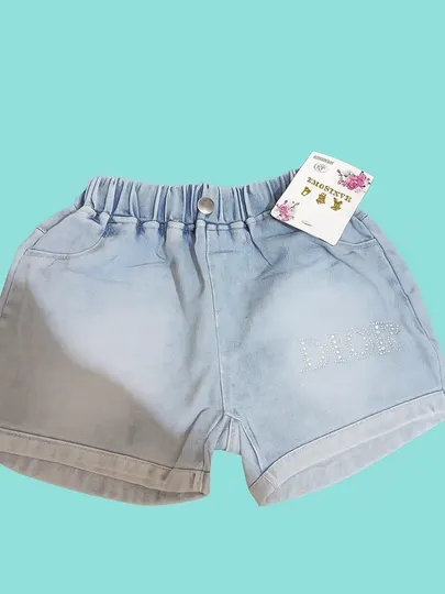 Джинсовые шорты для девочек MiniDior