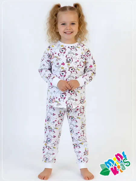 MintKids Пижама детская со штанами и лонгсливом