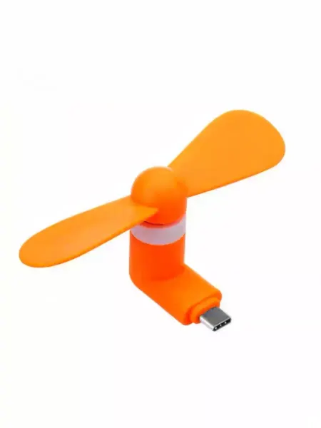 Slav.Mir. Мини вентилятор для телефона разьём Type-C