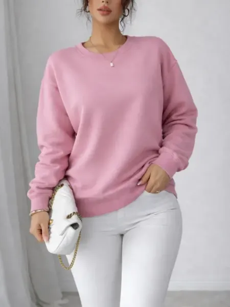Missmimosa Свитшот свободного кроя без начеса oversize