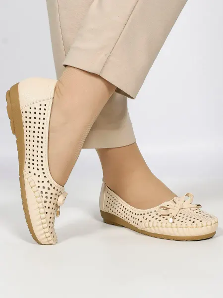 SABRINO MODA Мокасины летние с перфорацией