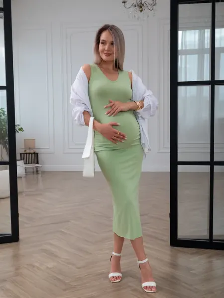 MODAMICA Платье для беременных из лапши