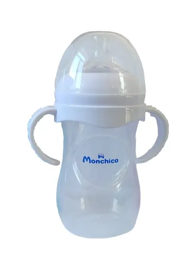 Детская бутылка Monchico, с естественным ощущением, 260 мл, легкое кормление