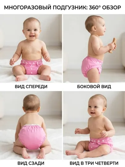 Многоразовый трусики, Подгузники, памперс, трусики, универсальные трусики, трусики детские