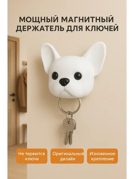 N3030 Ключница настенная без сверления держатель для ключей