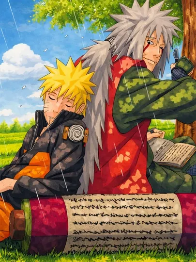 Наруто Naruto Аниме постеры плакаты ламинированные А4 формата