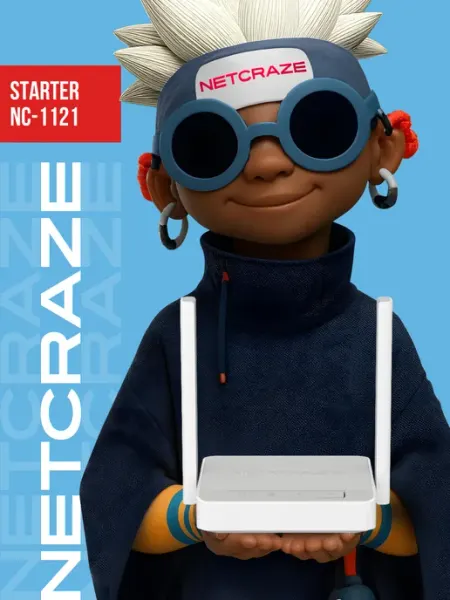 Wi-Fi роутер Netcraze Starter (NC-1121)