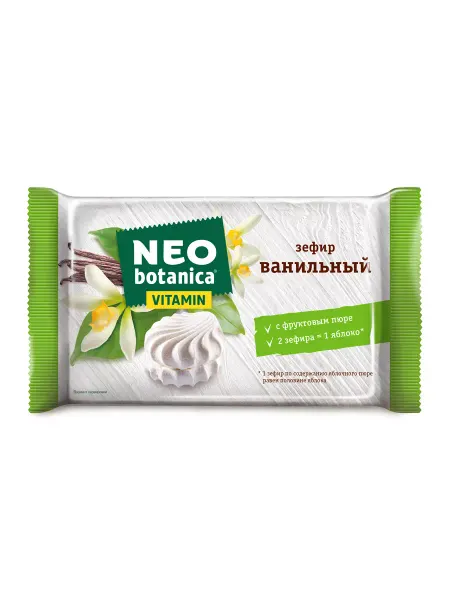 Neo-botanica Зефир с ванильным вкусом и витаминами, 250 гр