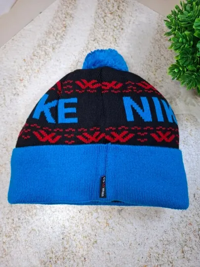 Шапка спортивная, с помпоном, мужская, NIKE