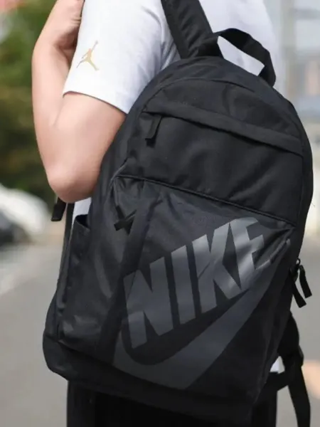 Nike Рюкзак спортивный школьный для ноутбука городской черный