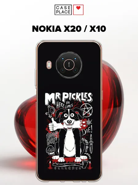 Nokia Чехол на X20 X10 с рисунком