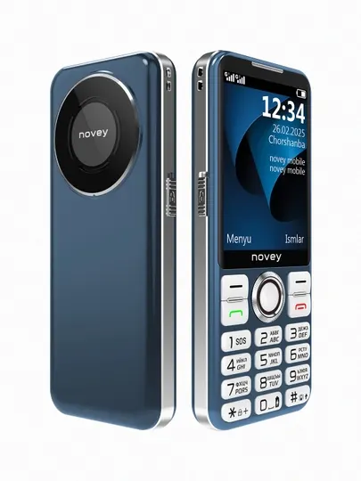 Novey Кнопочный телефон P100 Синий
