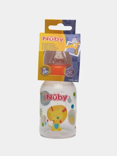 Бутылочка Nuby NV03003, с соской, 120 мл