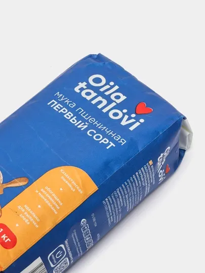 Мука пшеничная Oila Tanlovi, первый сорт, 1 кг