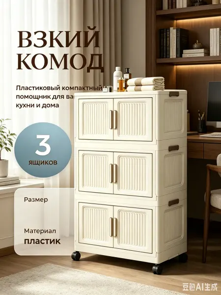 OKKEY Шкаф для хранения бытовых принадлежностей
