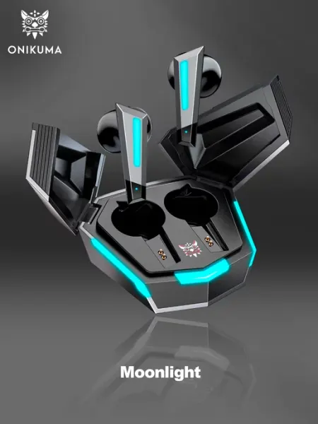 ONIKUMA Наушники игровые с микрофоном беспроводные для телефона
