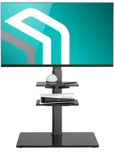 ONKRON стойка для телевизора напольная TS5550, черная / подставка для телевизора, 32-65 дюймов до 40 кг