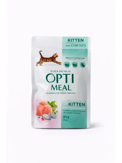 Optimeal для котят вкус курица