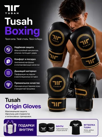 Боксерские перчатки TUSAH ORIGIN