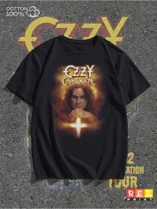 Футболка с принтом Ozzy Osbourne