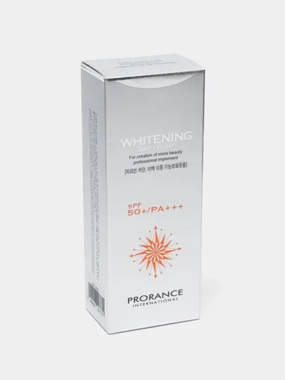 Whitening солнцезащитный крем для лица PRORANCE SPF50+/PA+++