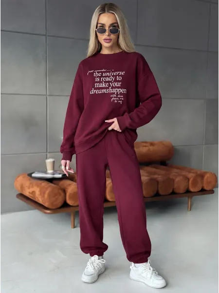 PinTrend Спортивный костюм женский теплый