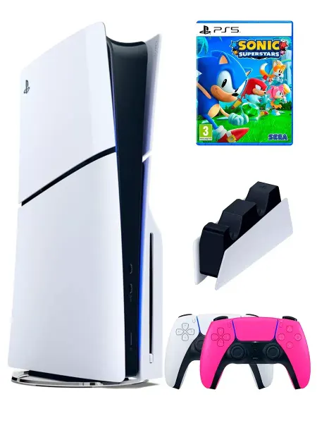 SONY PS5 (ПС5)Игровая приставка PlayStation5 Slim+Sonic