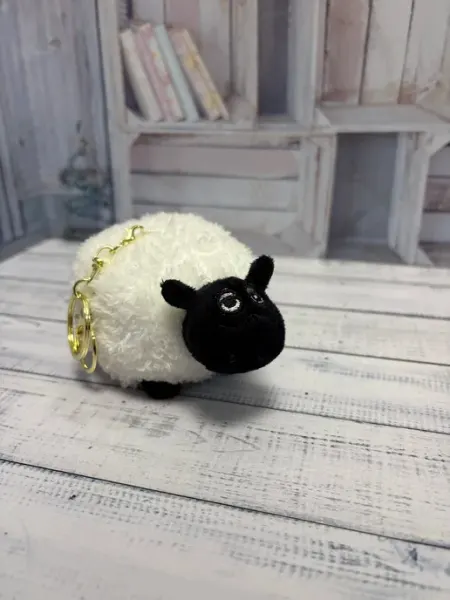 My plush Toys Мягка игрушка брелок для ключей на сумку рюкзак барашек