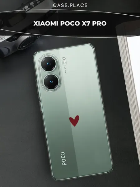 Xiaomi Чехол на Poco X7 Pro с цветочками
