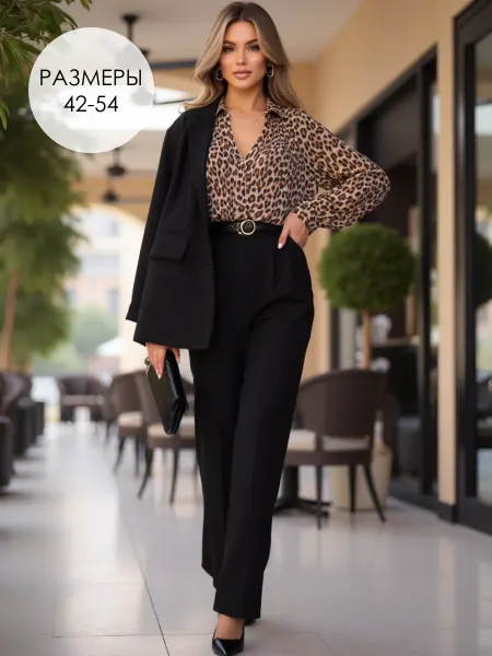 Posh style Брюки прямые классические