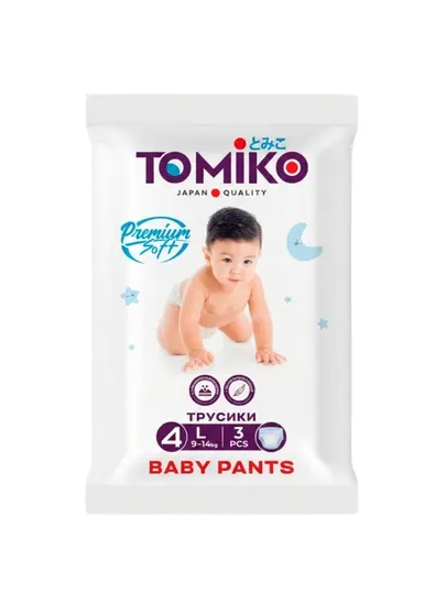 TOMIKO PremiumSoft пробник подгузников, 3 штуки