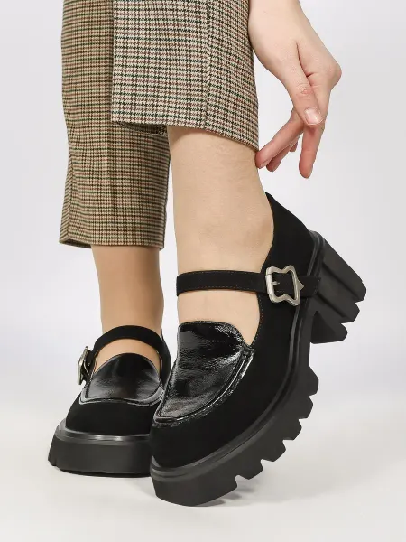 Princessa Shoes Туфли женские на платформе Мэри Джейн